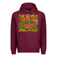 Burgundy small business mama Premium Hoodie - HRA Design Shop