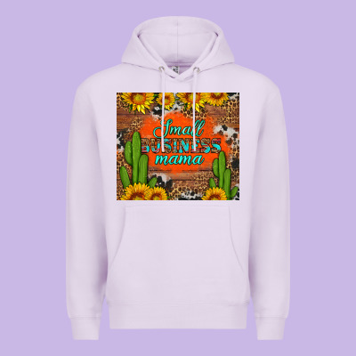 Small Business Mama Premium Hoodie Designed By Hra Design Shop