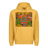 Mustard small business mama Premium Hoodie - HRA Design Shop