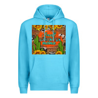 Ocean Blue small business mama Premium Hoodie - HRA Design Shop