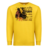 Lemon even in the midst of my storm i see god Premium Sweatshirt - MaliasSmallBusiness