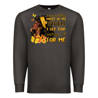Smoke even in the midst of my storm i see god Premium Sweatshirt - MaliasSmallBusiness