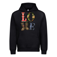 Black loce army Urban Hoodie - CowhideDigitalArt