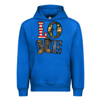 Cobalt loce army Urban Hoodie - CowhideDigitalArt