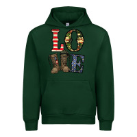Forest Green loce army Urban Hoodie - CowhideDigitalArt