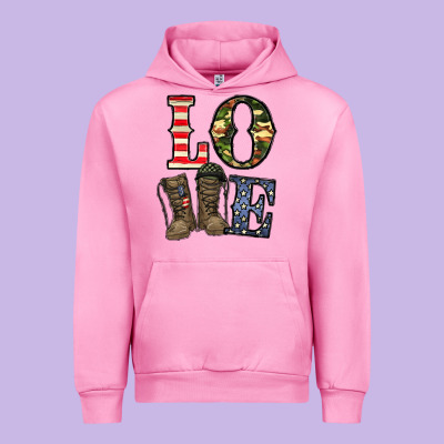 Loce Army Urban Hoodie Designed By Cowhidedigitalart