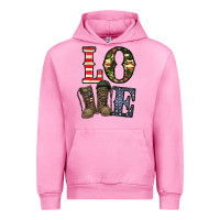 Fuchsia Pink loce army Urban Hoodie - CowhideDigitalArt