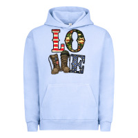 Pigment Grape Ice loce army Urban Hoodie - CowhideDigitalArt