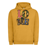 Pigment Peanut Butter loce army Urban Hoodie - CowhideDigitalArt