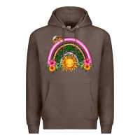 Coffee summer sun rainbow Premium Hoodie - HRA Design Shop