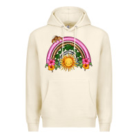 Tofu summer sun rainbow Premium Hoodie - HRA Design Shop