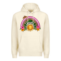 Sandshell summer sun rainbow Premium Hoodie - HRA Design Shop