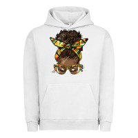 Pigment Lunar Rock afro bun Urban Hoodie - HRA Design Shop