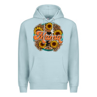 Blue Mist mama western Premium Hoodie - RacoonDesign