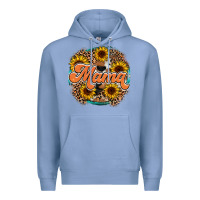 Colony Blue mama western Premium Hoodie - RacoonDesign