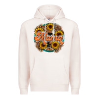Pale Pink mama western Premium Hoodie - RacoonDesign