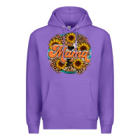 Purple mama western Premium Hoodie - RacoonDesign