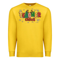 Lemon teacher claus Premium Sweatshirt - MaliasSmallBusiness
