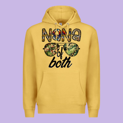 Nana Of Both Premium Hoodie Designed By Cowhidedigitalart