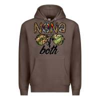 Coffee nana of both Premium Hoodie - CowhideDigitalArt