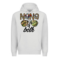 Dove Grey nana of both Premium Hoodie - CowhideDigitalArt