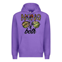 Purple nana of both Premium Hoodie - CowhideDigitalArt