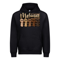 Black melanin american flag Urban Hoodie - HRA Design Shop