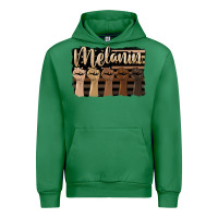 Emerald melanin american flag Urban Hoodie - HRA Design Shop