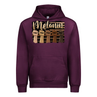 Mauve Wine melanin american flag Urban Hoodie - HRA Design Shop