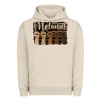 Pigment French Oak melanin american flag Urban Hoodie - HRA Design Shop
