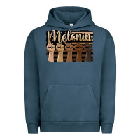 Pigment Midnight Navy melanin american flag Urban Hoodie - HRA Design Shop