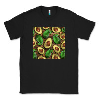 Black avocados with wood and leopard background mug  coaster Classic Tee - BarkalooDesign
