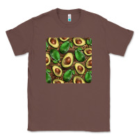 Chestnut avocados with wood and leopard background mug  coaster Classic Tee - BarkalooDesign