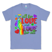 Colony Blue Western All For Love And Love For All Classic Tee - BundleAndBundleShop