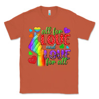 Copper Western All For Love And Love For All Classic Tee - BundleAndBundleShop