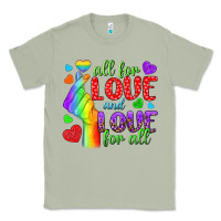 Matcha Western All For Love And Love For All Classic Tee - BundleAndBundleShop