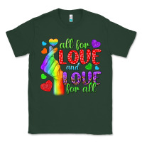 Sports Green Western All For Love And Love For All Classic Tee - BundleAndBundleShop