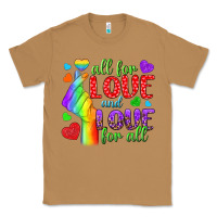 Toasted Coconut Western All For Love And Love For All Classic Tee - BundleAndBundleShop