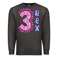 Smoke 3 rex pink dinosaur Premium Sweatshirt - MaliasSmallBusiness