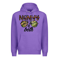 Purple nanny of both Premium Hoodie - CowhideDigitalArt