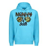 Ocean Blue nanny of both Premium Hoodie - CowhideDigitalArt