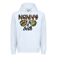 White nanny of both Premium Hoodie - CowhideDigitalArt