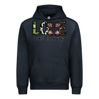 Navy love our troops Urban Hoodie - CowhideDigitalArt