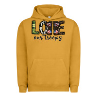 Pigment Peanut Butter love our troops Urban Hoodie - CowhideDigitalArt