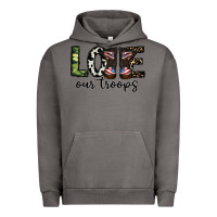 Pigment Tornado love our troops Urban Hoodie - CowhideDigitalArt