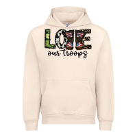 Sandshell love our troops Urban Hoodie - CowhideDigitalArt