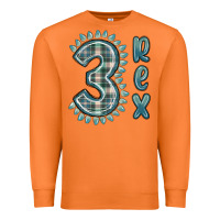 Carrot 3 rex green dinosaur Premium Sweatshirt - MaliasSmallBusiness