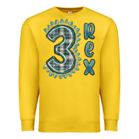 Lemon 3 rex green dinosaur Premium Sweatshirt - MaliasSmallBusiness
