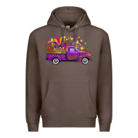 Coffee mardi gras truck Premium Hoodie - FaDigitalArtStudio