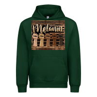 Forest Green melanin American flag Urban Hoodie - HRA Design Shop